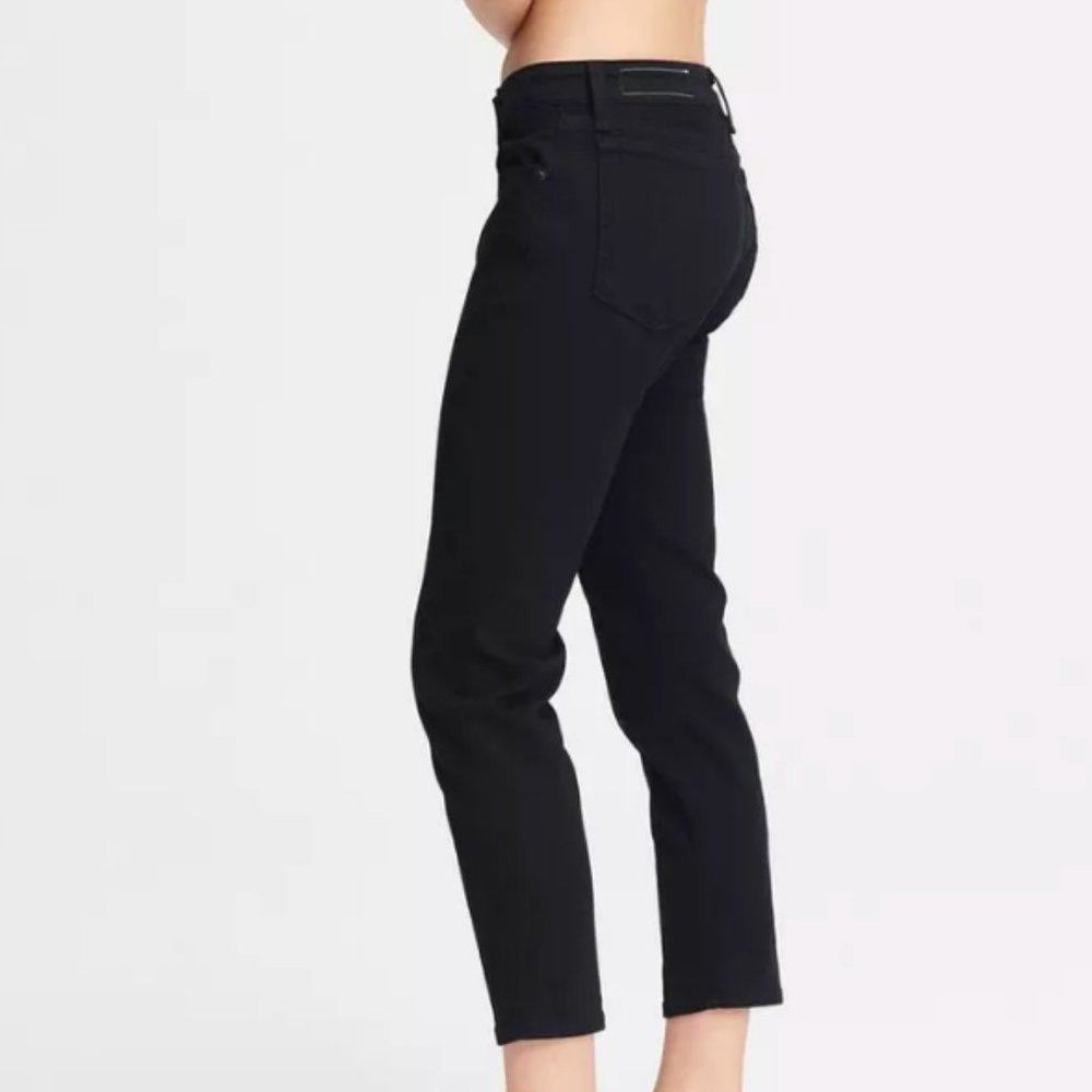 Rag & Bone The Dre Slim Boyfriend Pants sz 32 Black